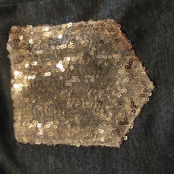 "NEW" Bling Pocket Women's Buffalo Plaid Top - Picture 9 of 9